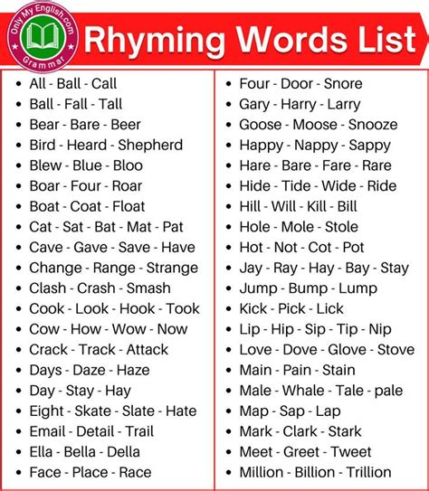 List of 500+ Words that Rhyme with SWEATS .